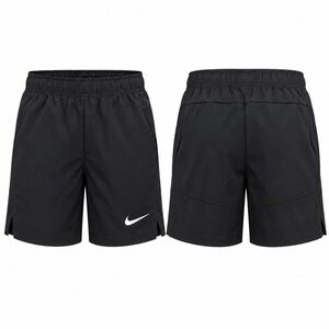Nike Boys Dri-FIT Flex Woven Training Shorts Black White Size S DJ8694-010 NWT